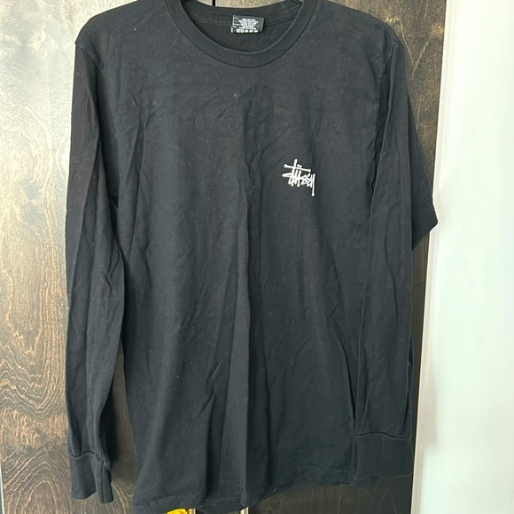 Stussy Long Sleeve Black in Size S - Picture 1 of 4
